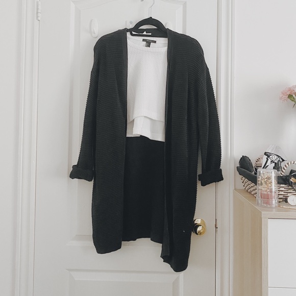 H&M Textured Knit Cardigan